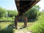Seville Il. Keokuk Junction Railway main line trestle over Spoon River